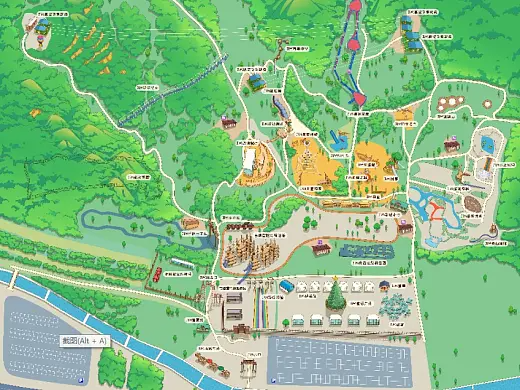 措勤景区手绘地图在紧急疏散与救援中的重要作用 ？